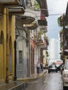Casco Viejo looking towards modern Panama City