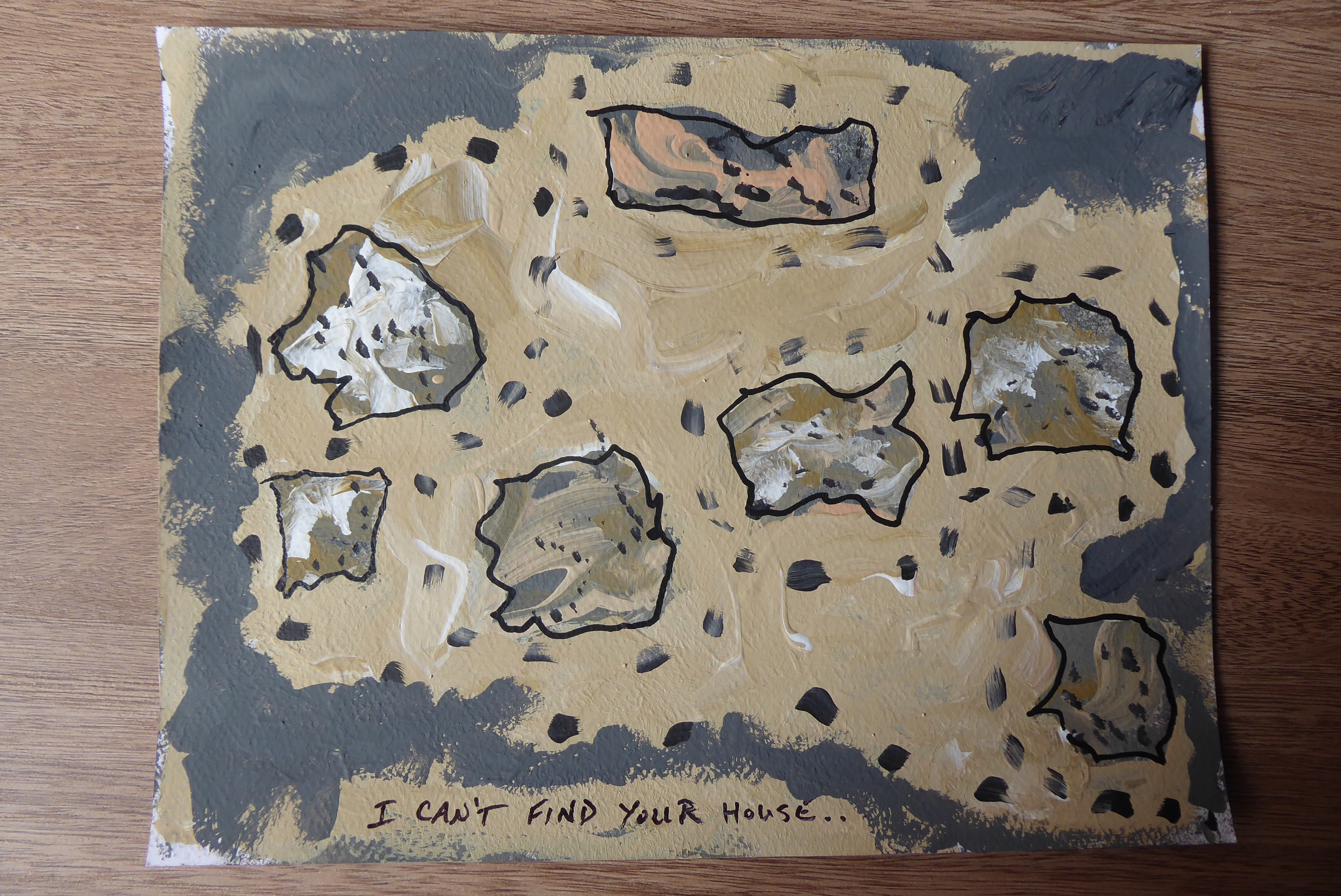 I can't find the way to your house