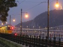 Tram along the Danube