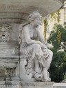 Statue in the Fountain at Erzsbet Square