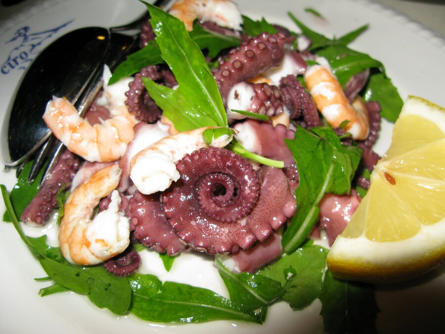 Our Anniversary Meal, Naples, Italy