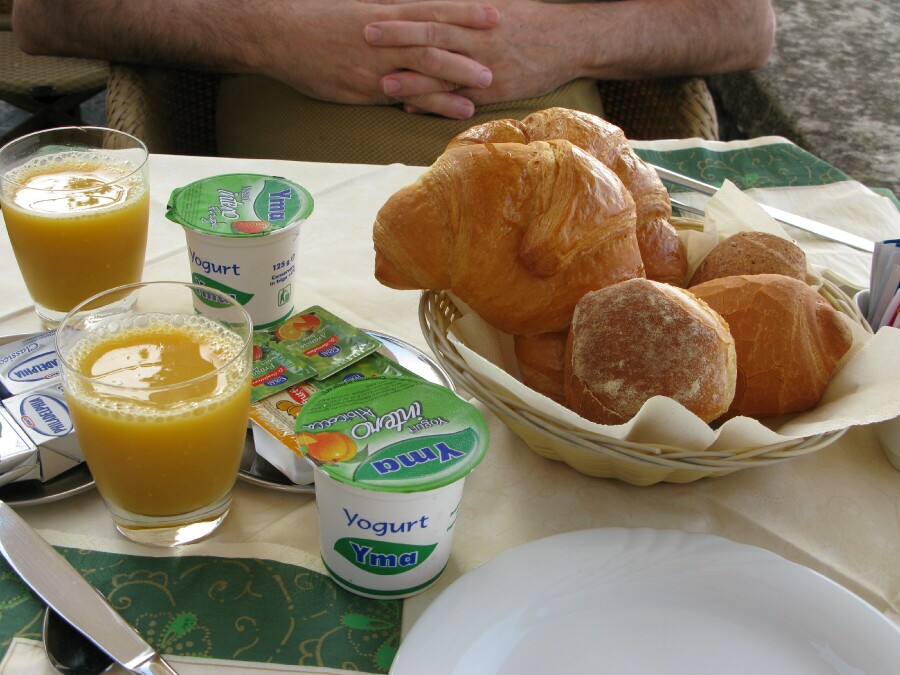 Breakfast, Positano, Italy