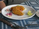 Fried Mozarella, Naples, Italy