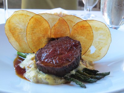 Steak Oscar, Cypress, Charleston