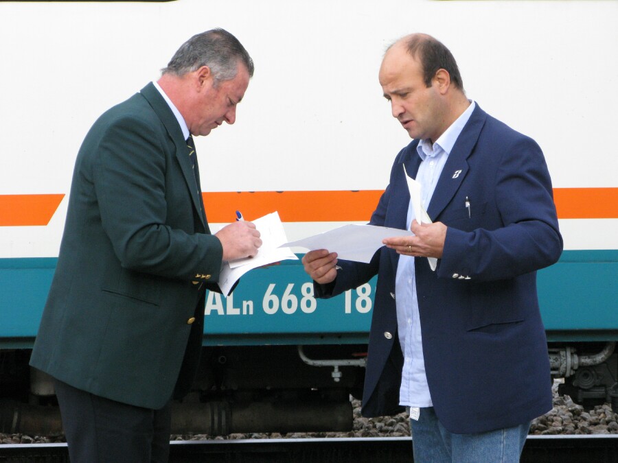 Train back to Naples