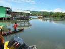 The Water Taxi runs every half hour back and forth from Almirante to Isla Colon where the town of Bocas is located.