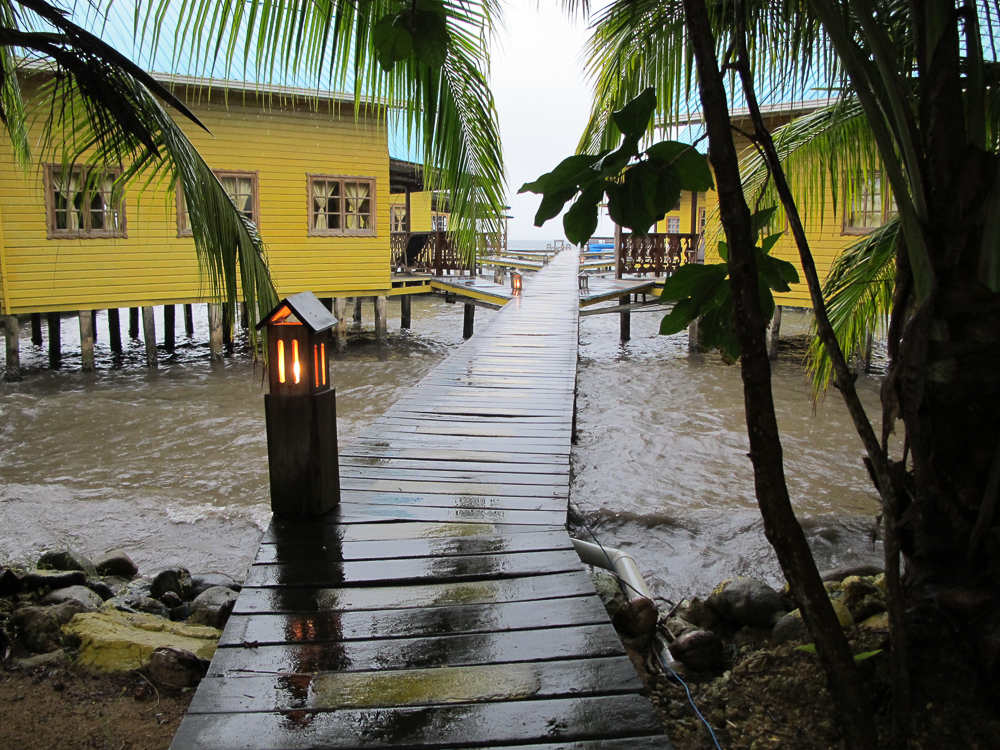 Rainy morning at KoKo Resort