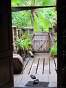 Inside the entrance of the Bahia del Sol Bed and Breakfast