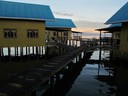 Smooth waters in the early morning hours at KoKo Resort