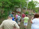 Dr. Graciela leads the tour